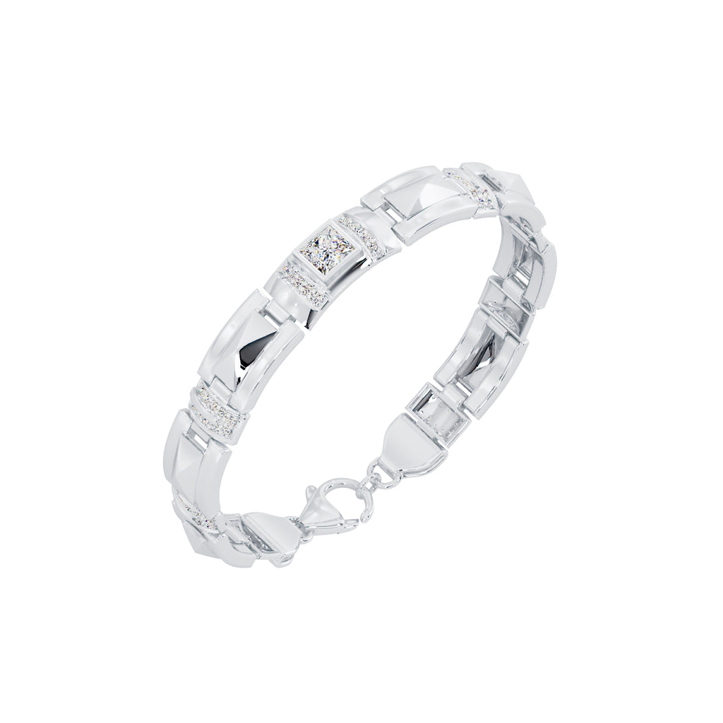 Obsidian Crest Bracelet