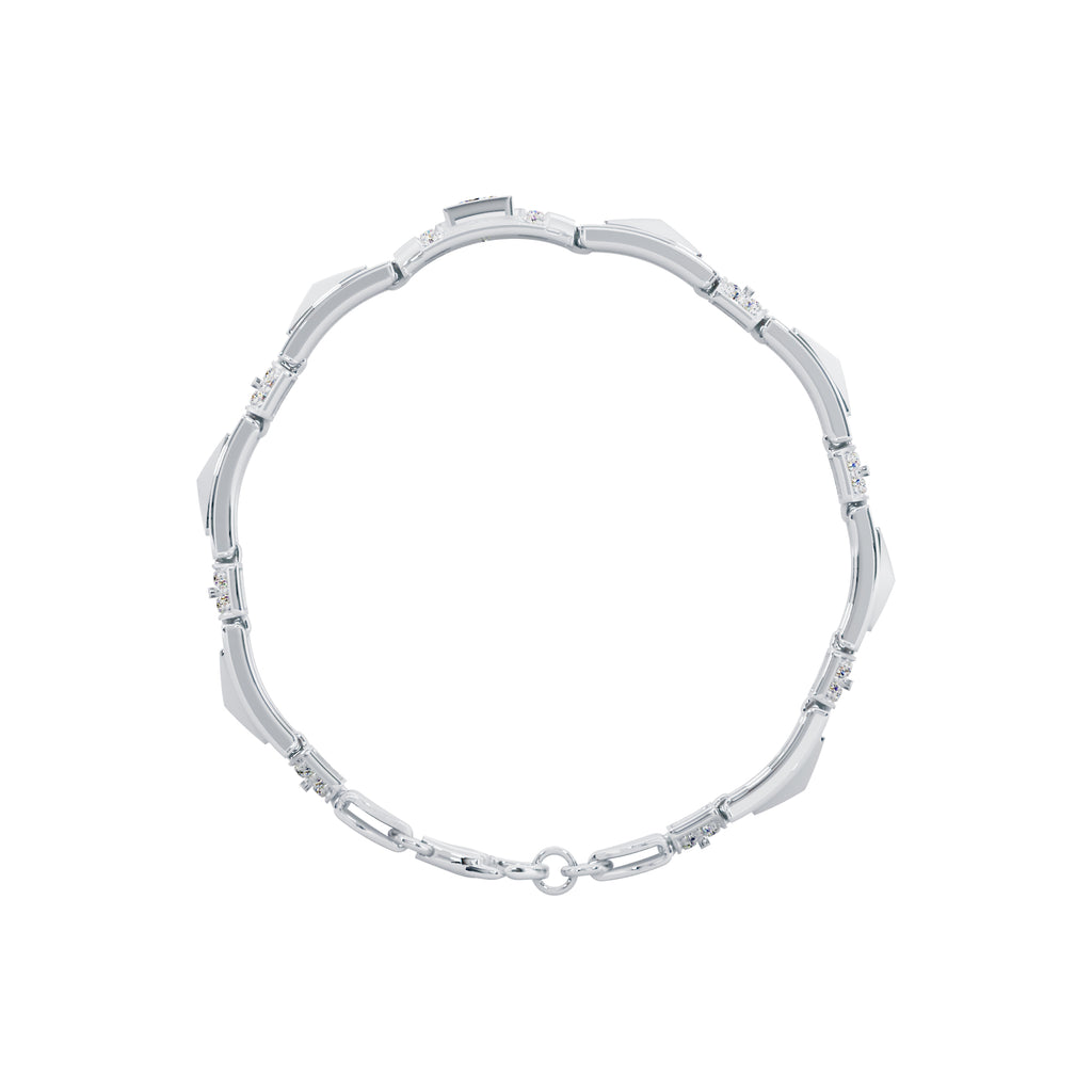 Obsidian Crest Bracelet