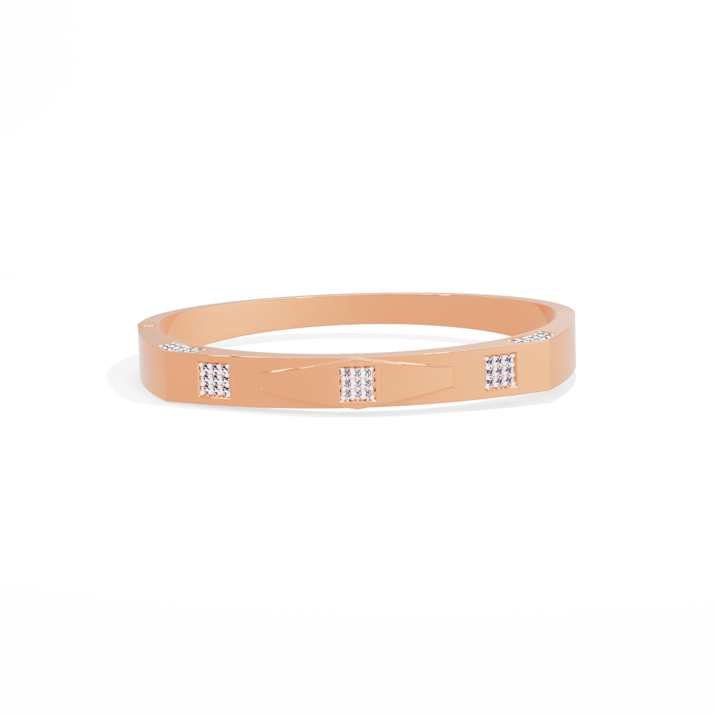 Platinum Crest Bracelet