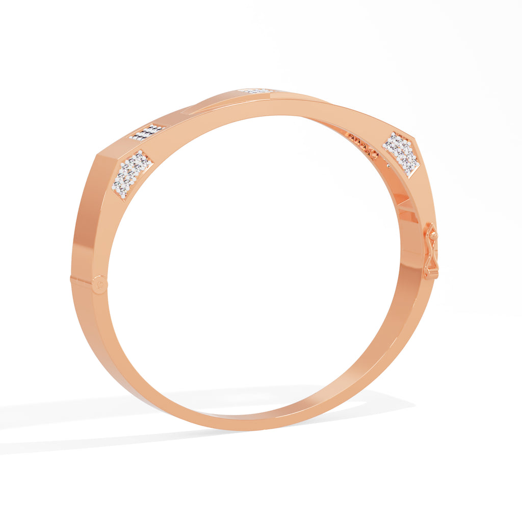 Platinum Crest Bracelet