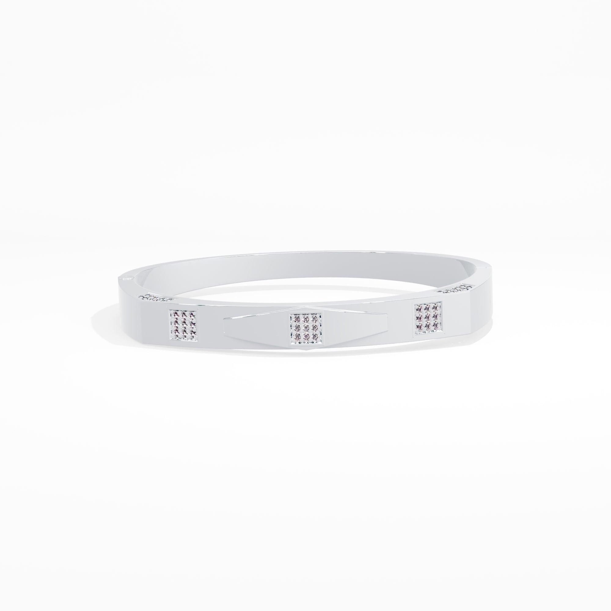 Platinum Crest Bracelet