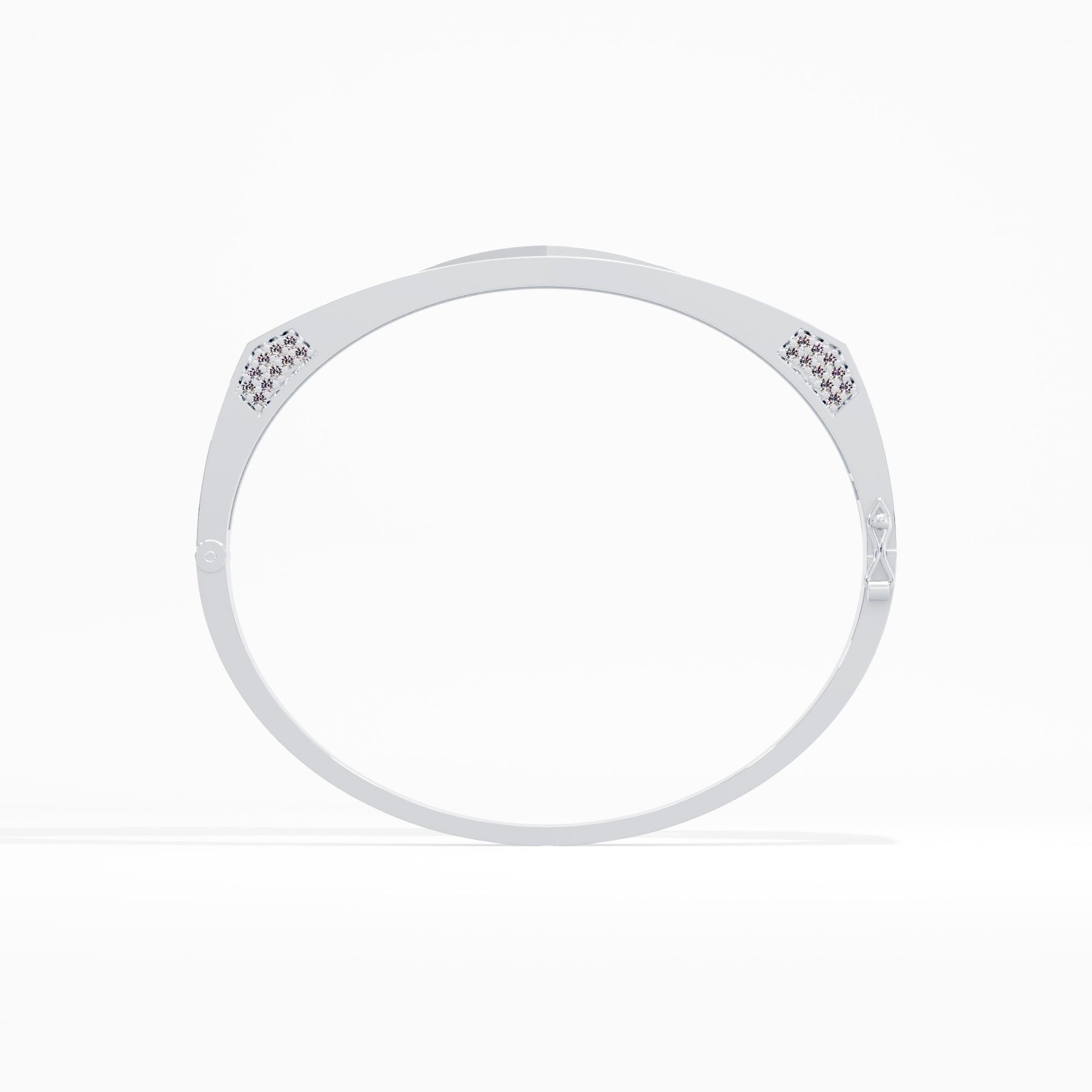 Platinum Crest Bracelet