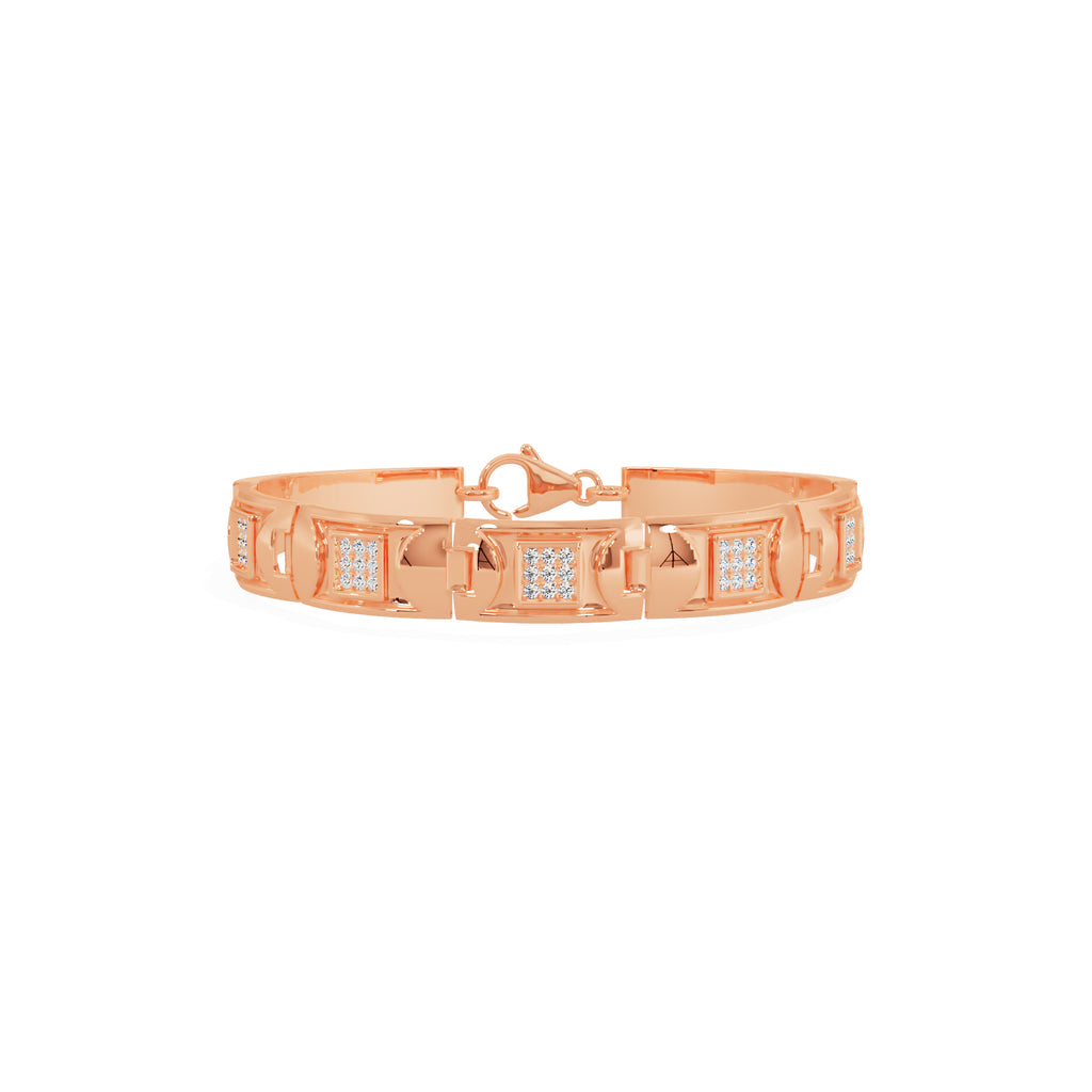 Sterling Crown Bracelet