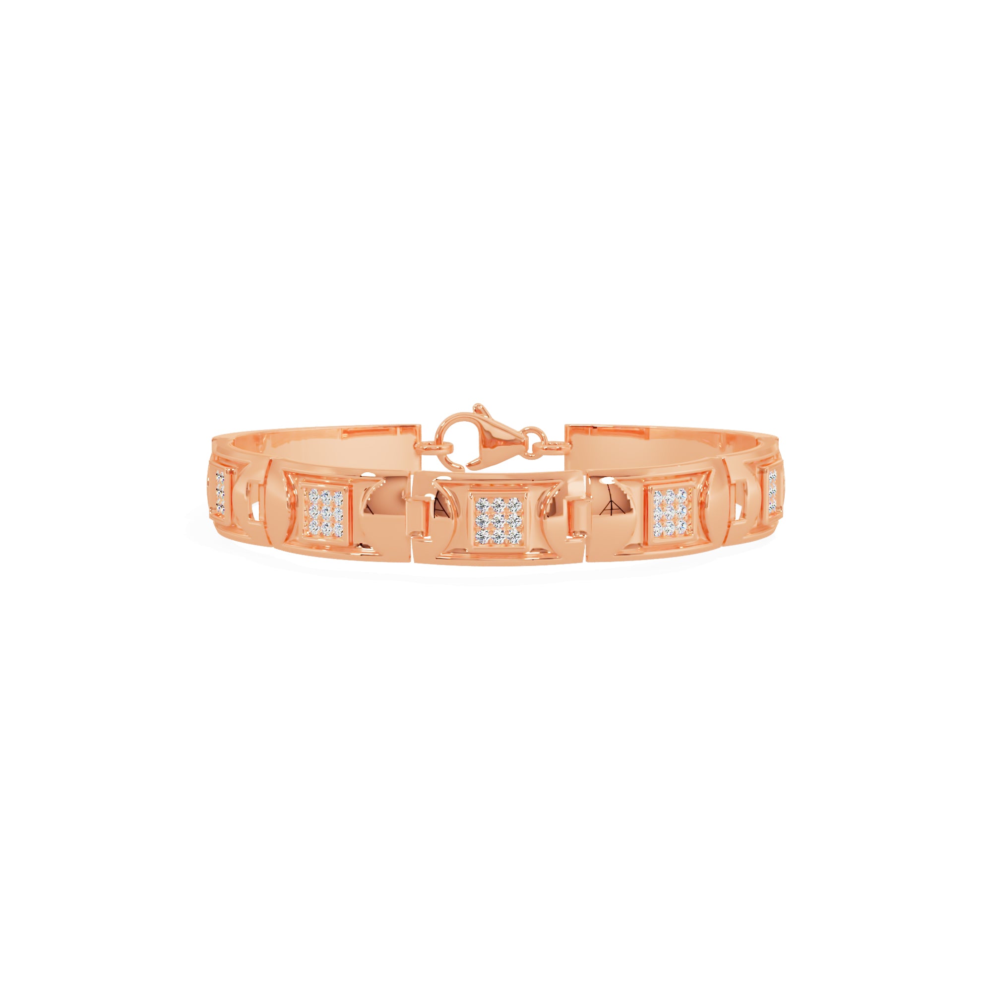 Sterling Crown Bracelet