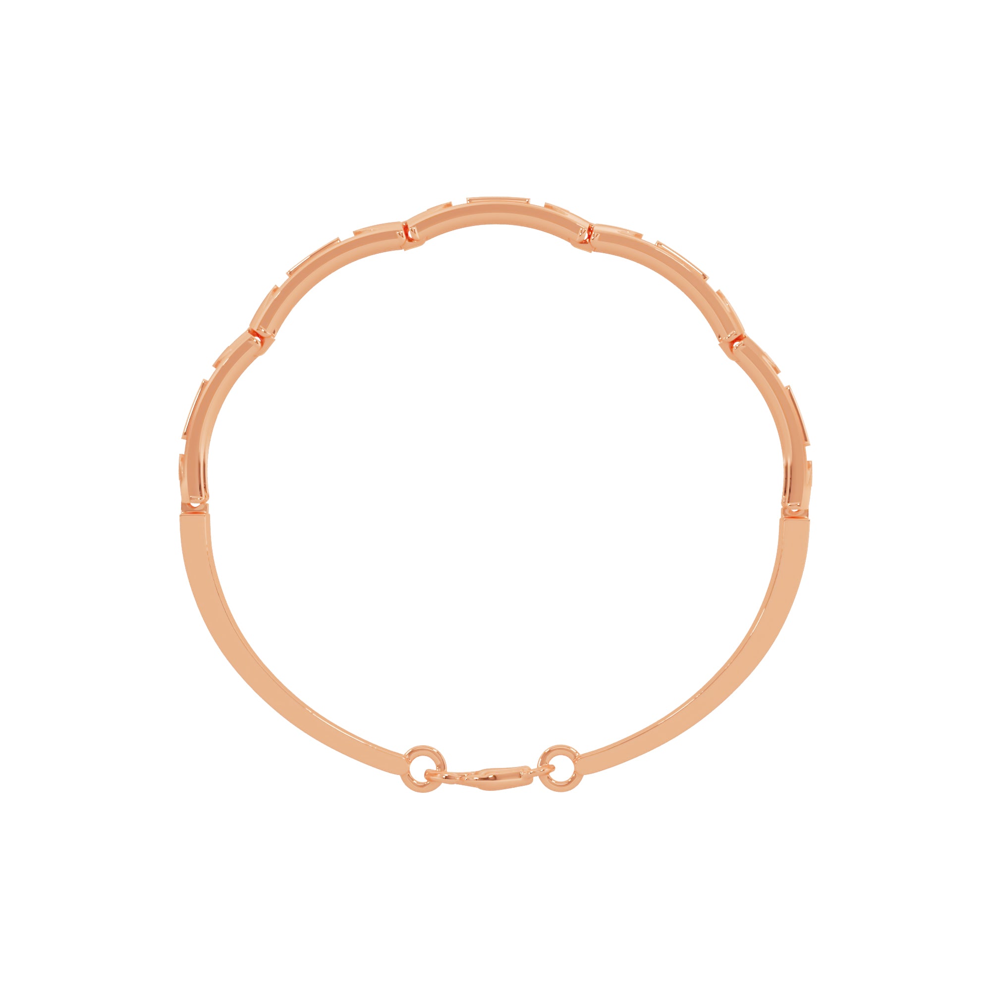 Sterling Crown Bracelet