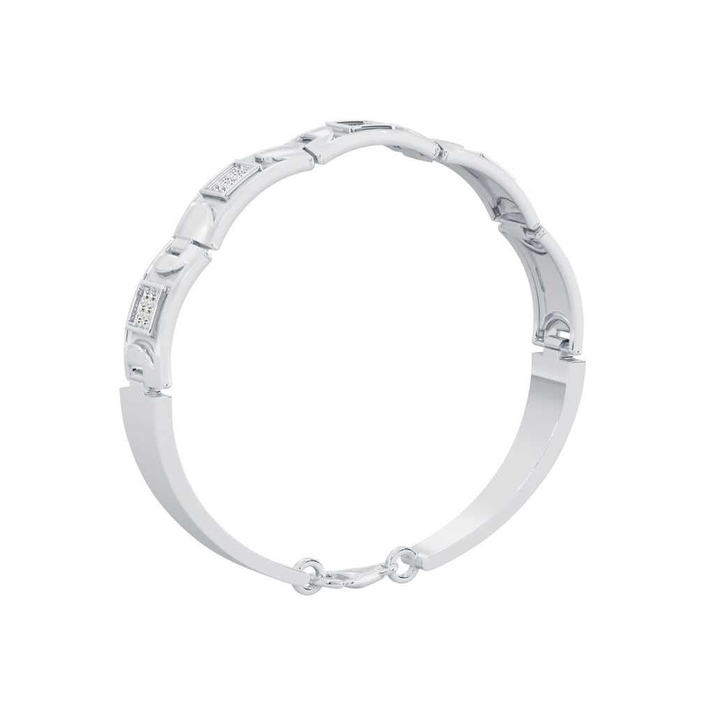 Sterling Crown Bracelet