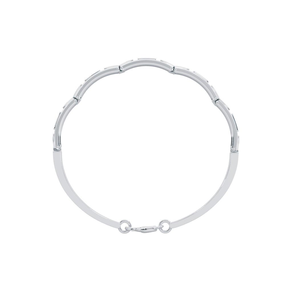 Sterling Crown Bracelet