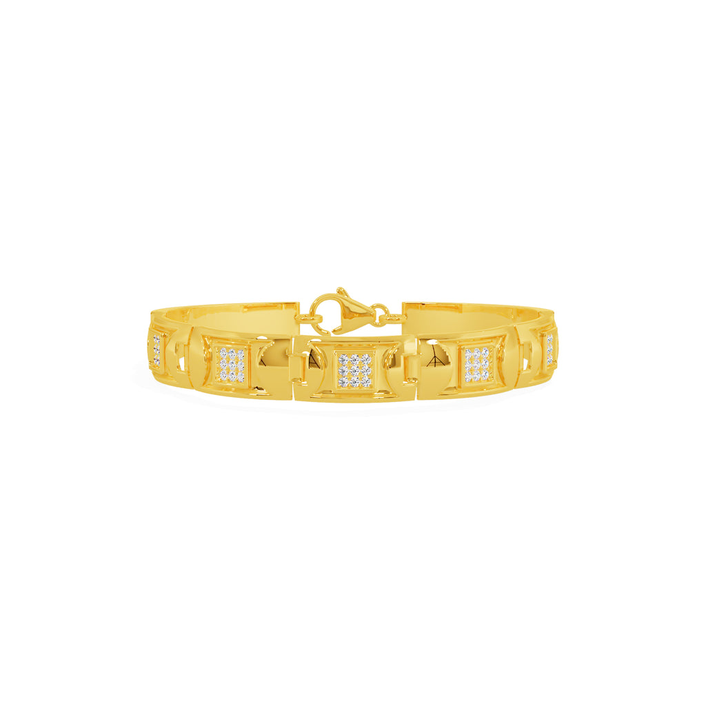 Sterling Crown Bracelet