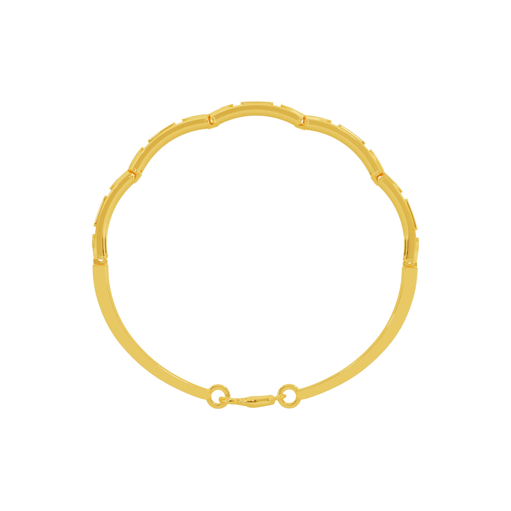Sterling Crown Bracelet
