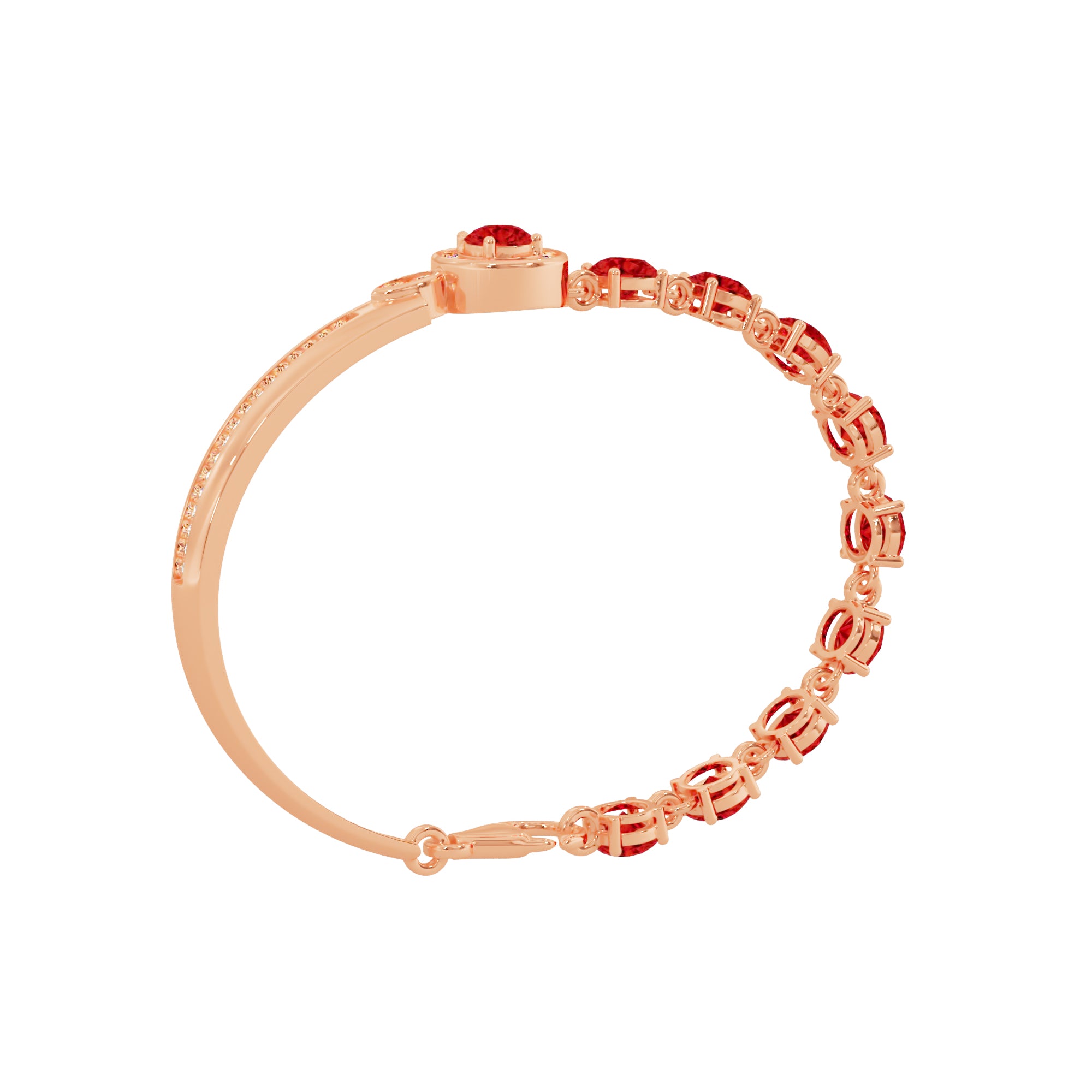 Rose Chain Bracelet