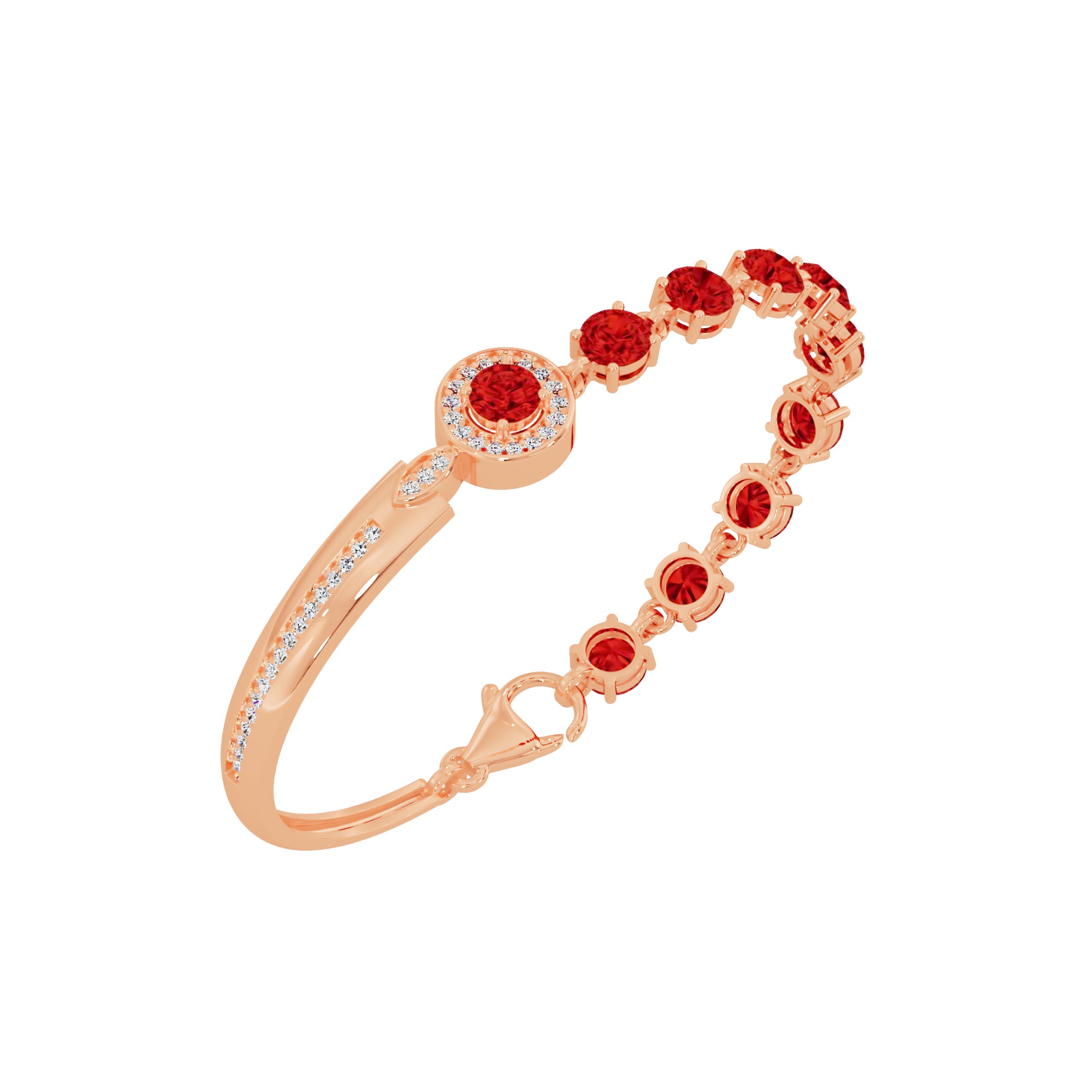 Rose Chain Bracelet