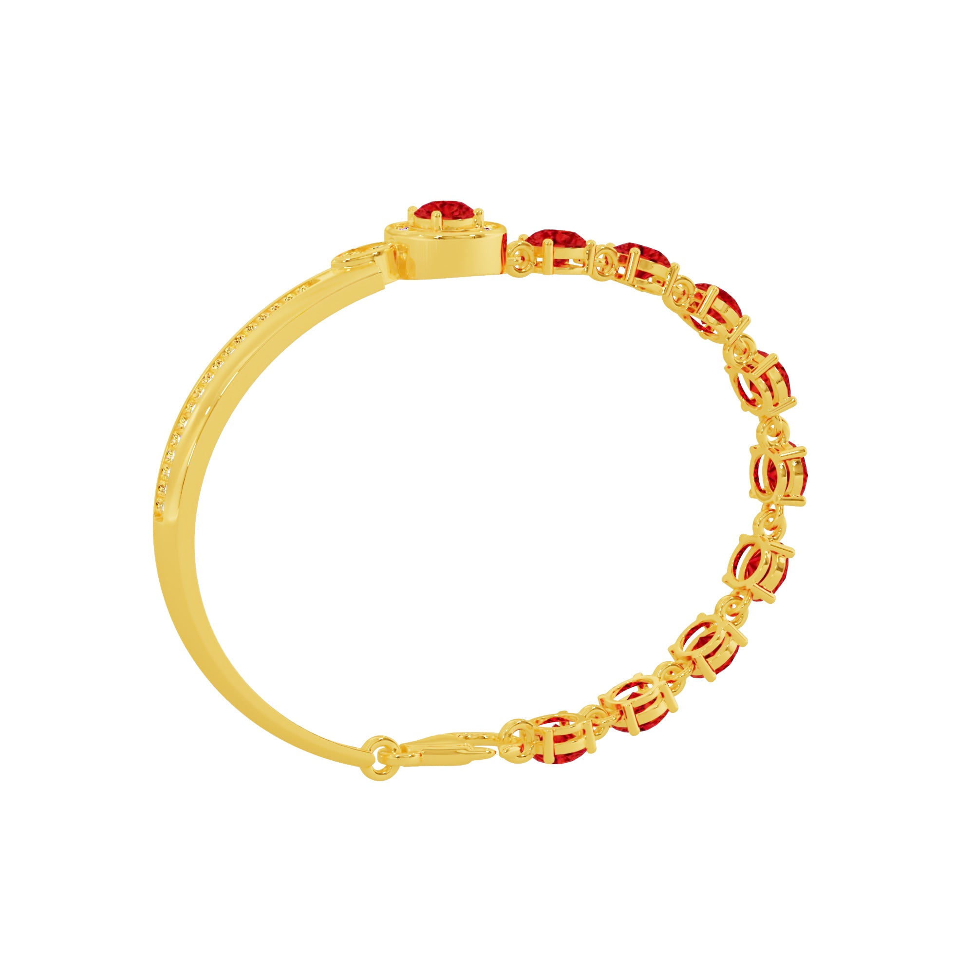 Rose Chain Bracelet
