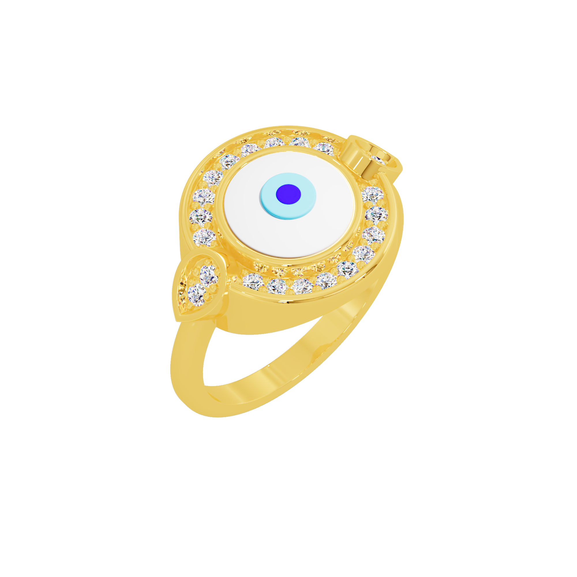 Iris Crown Ring
