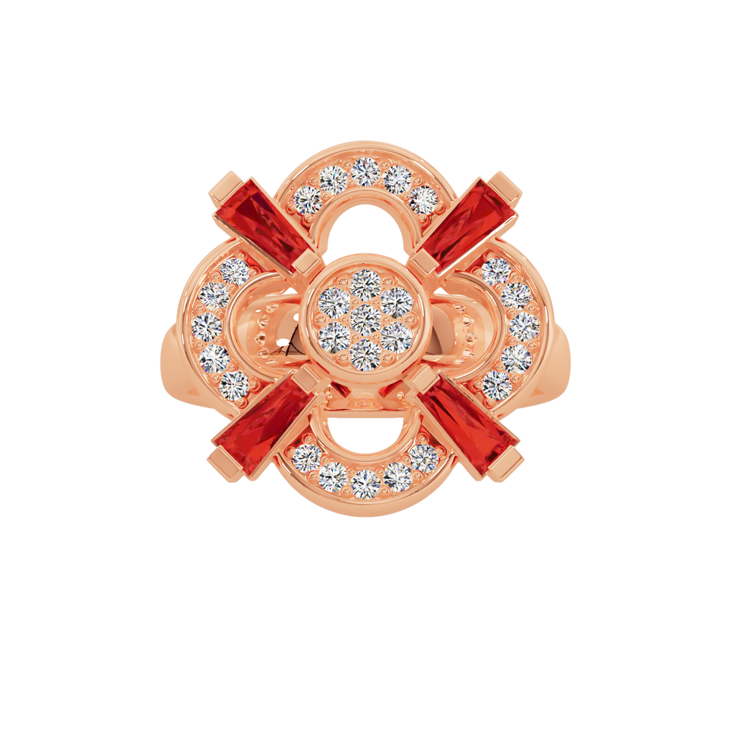 Opale Crown Ring
