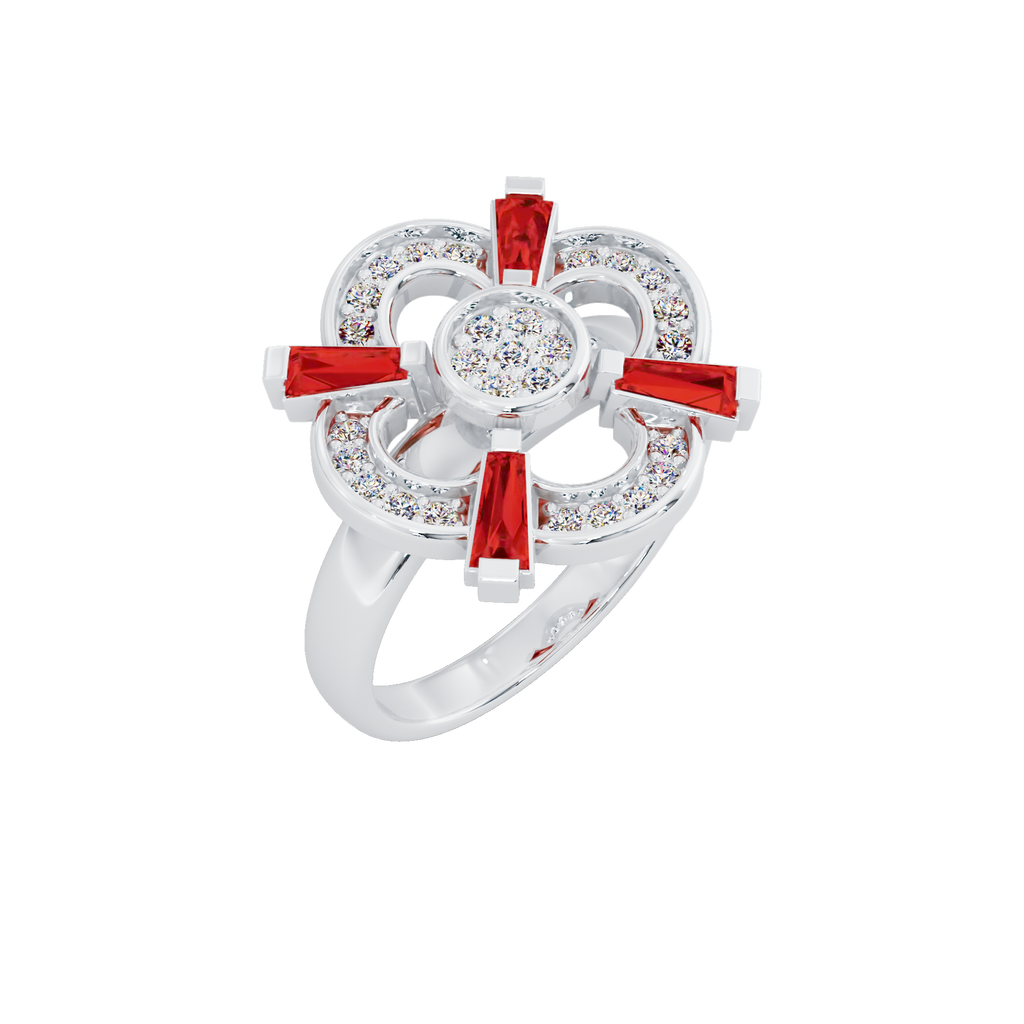 Opale Crown Ring