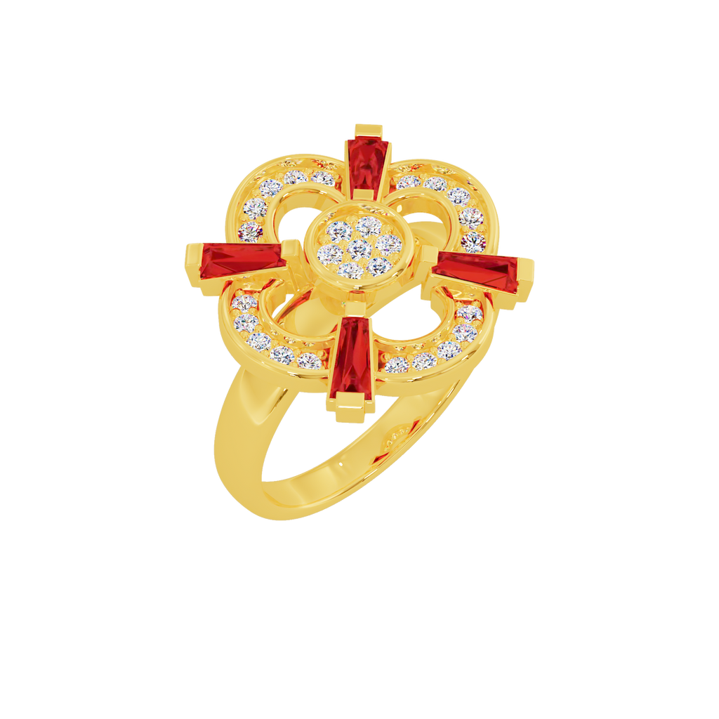Opale Crown Ring