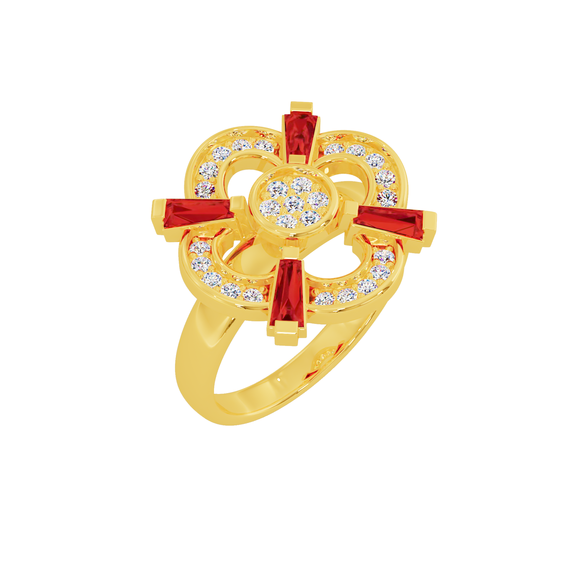 Opale Crown Ring