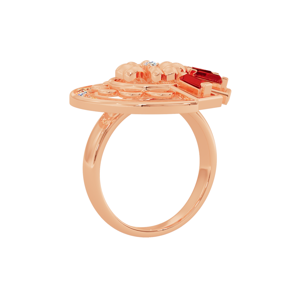 Solara Crest Ring
