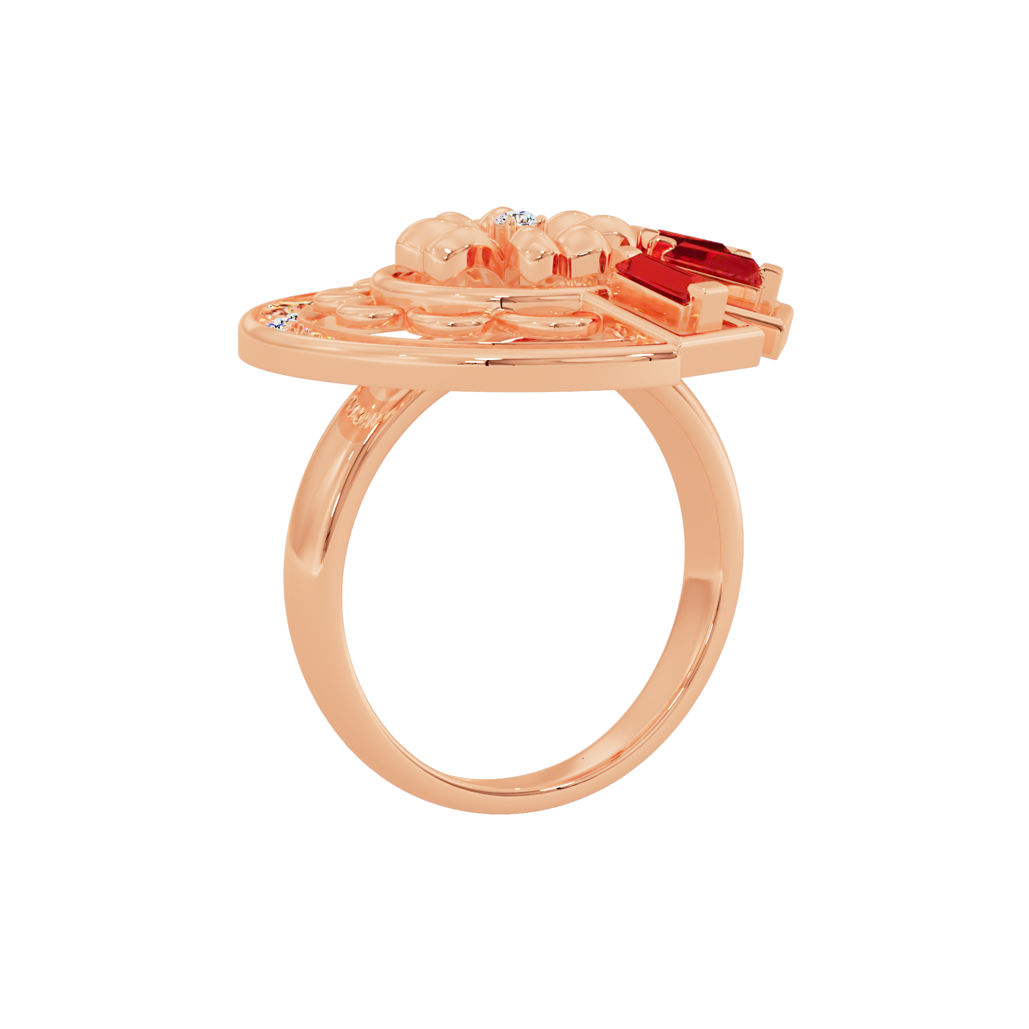 Solara Crest Ring
