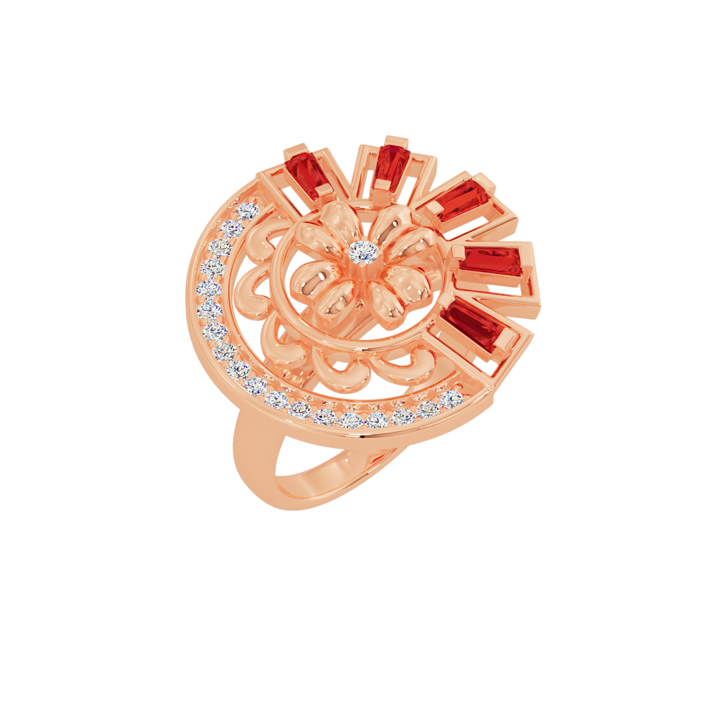 Solara Crest Ring