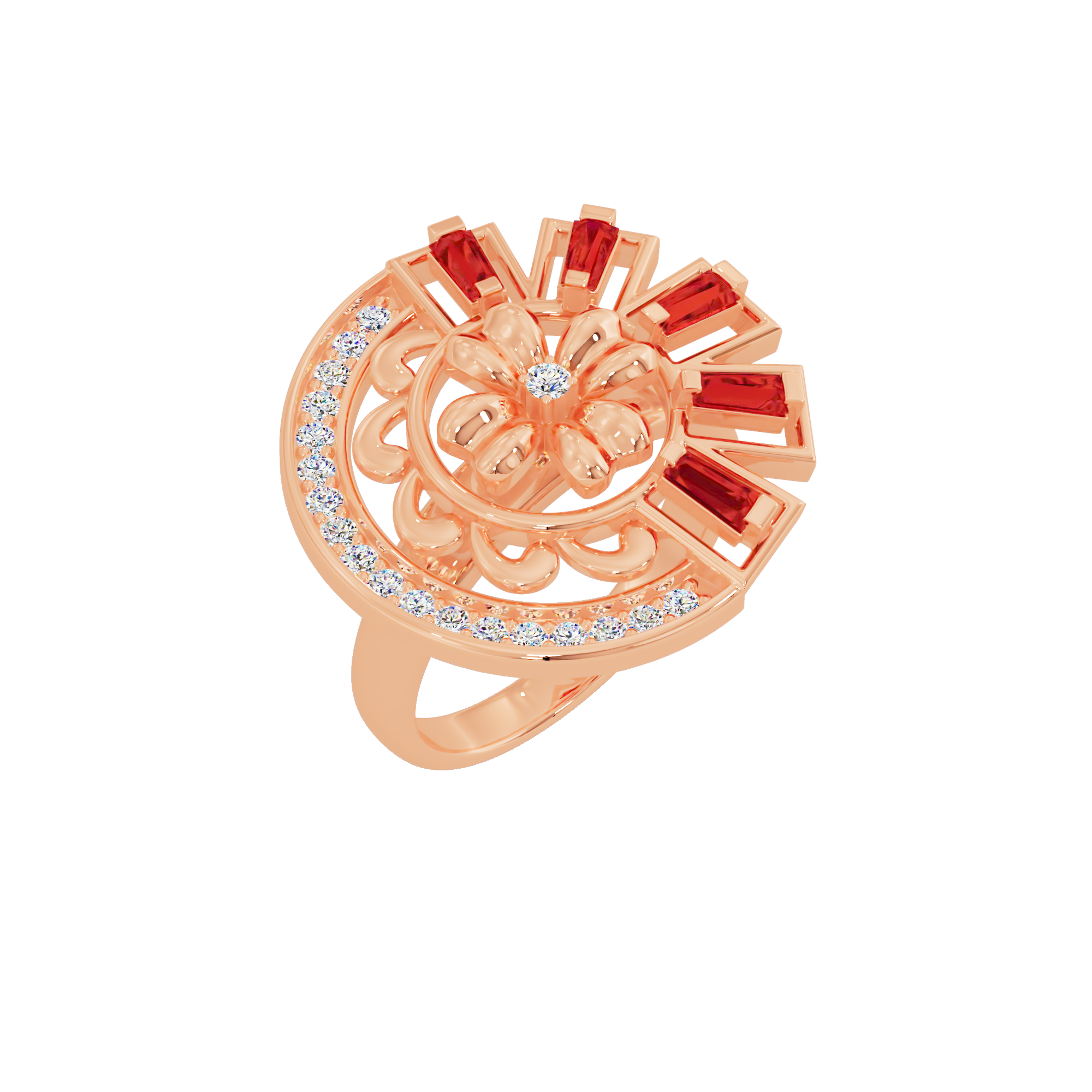 Solara Crest Ring