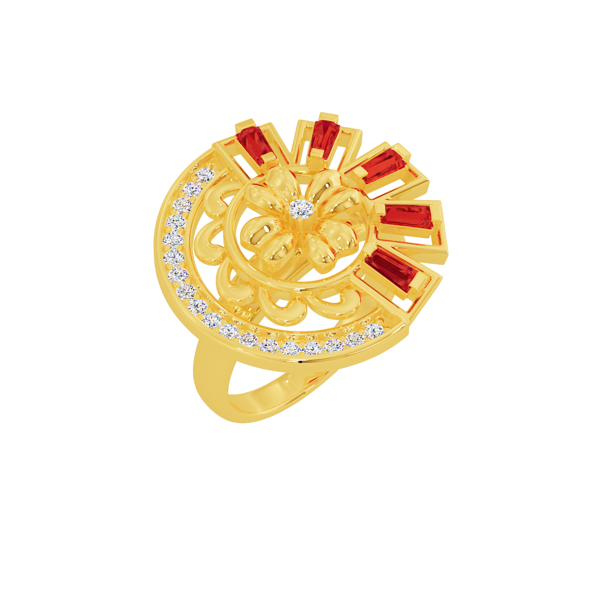 Solara Crest Ring