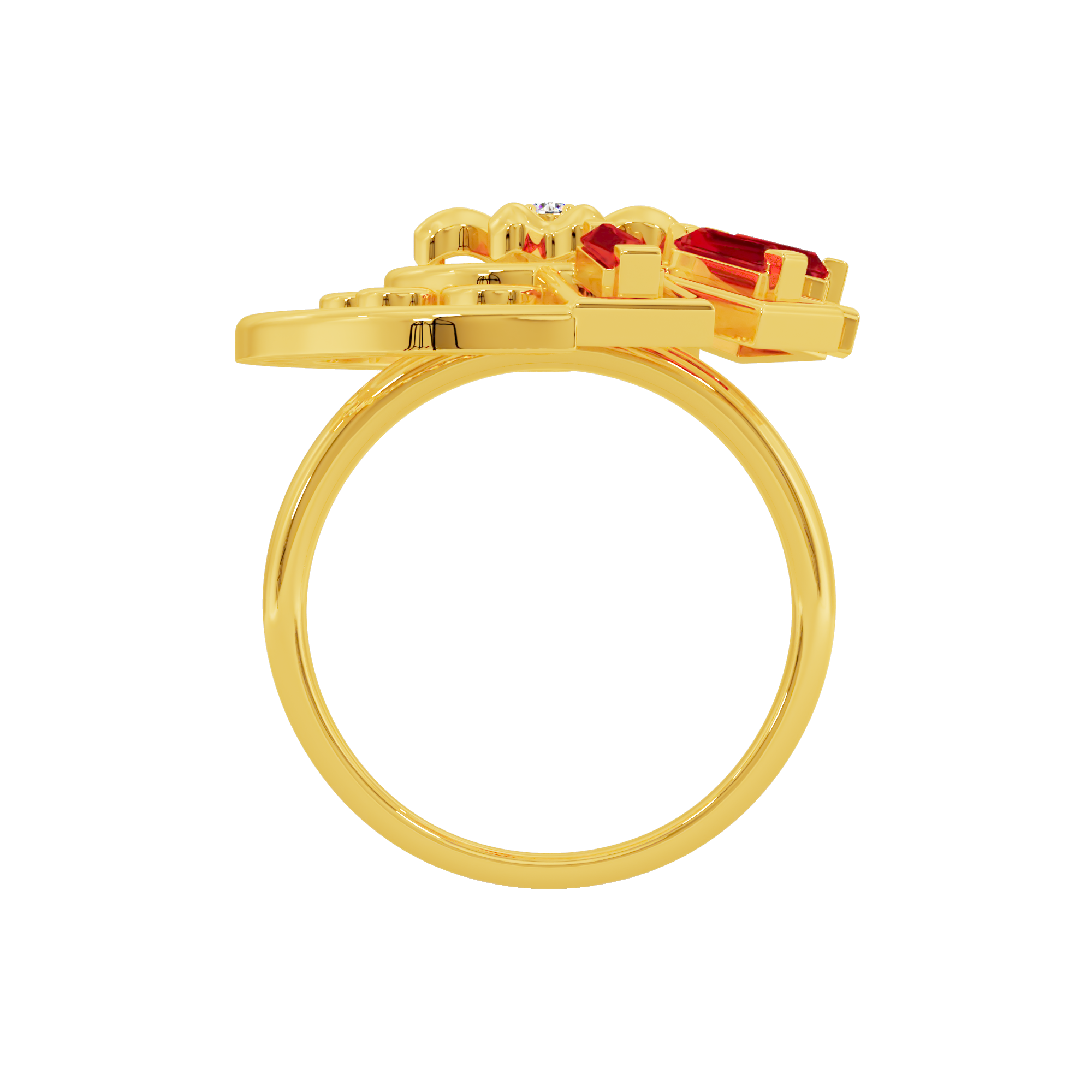 Solara Crest Ring