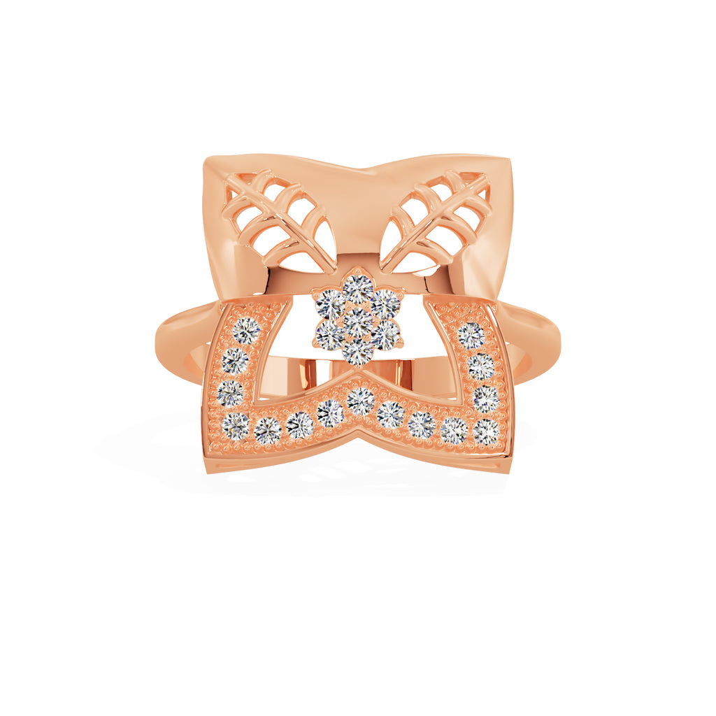 Mist Solitaire Ring
