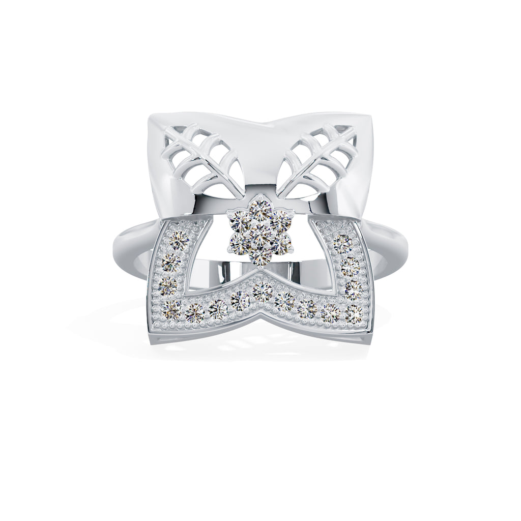 Mist Solitaire Ring