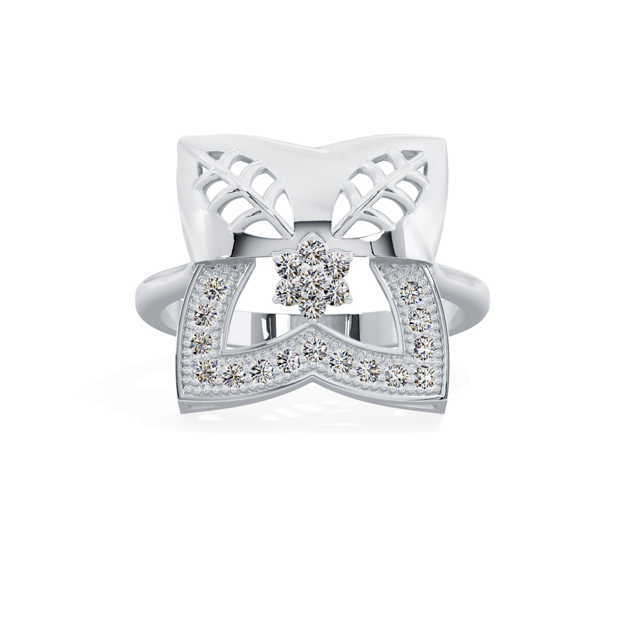 Mist Solitaire Ring