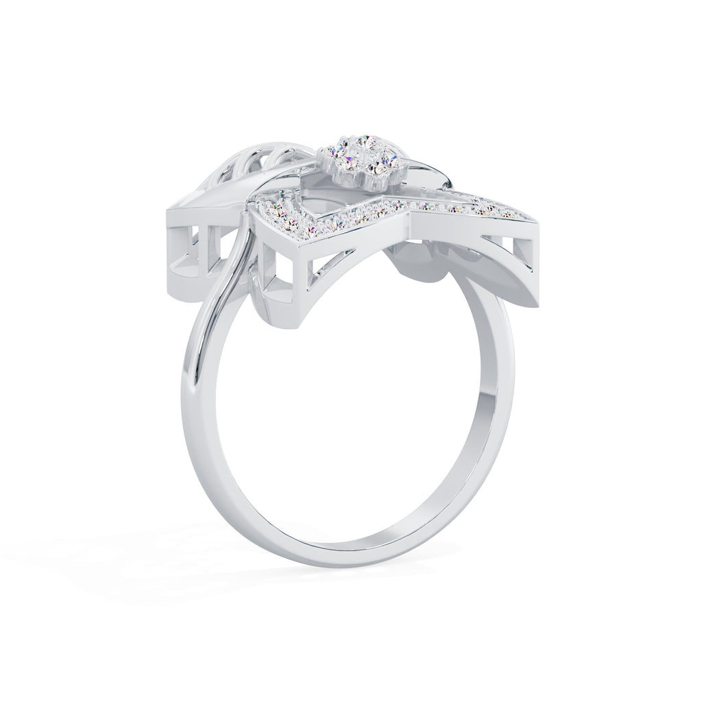 Mist Solitaire Ring