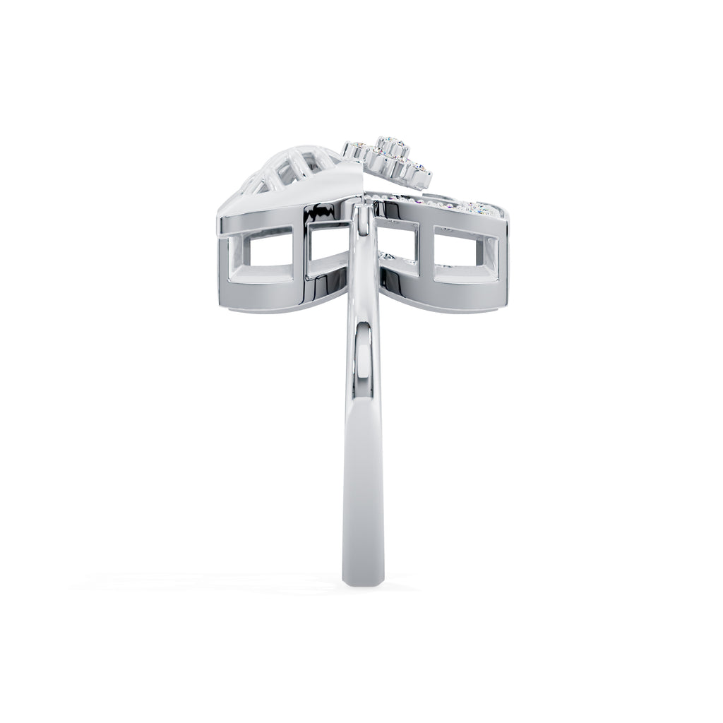 Mist Solitaire Ring