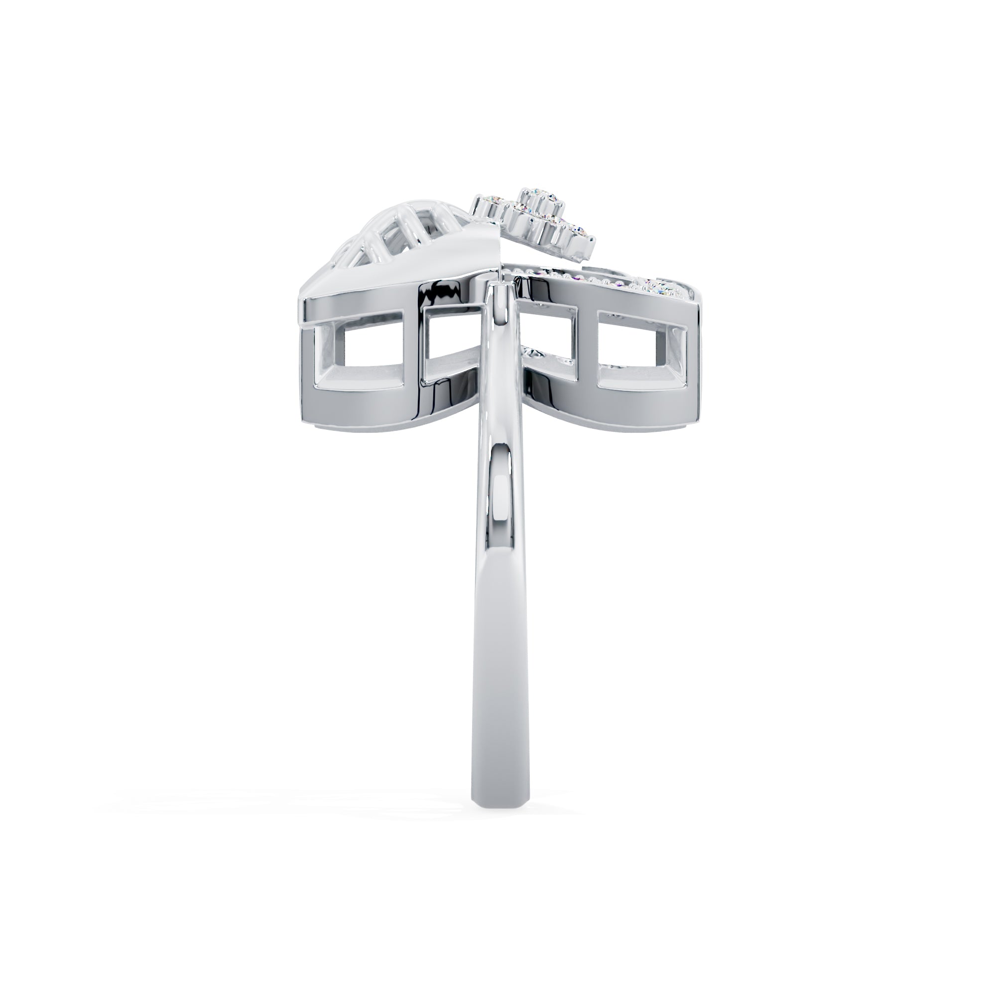 Mist Solitaire Ring