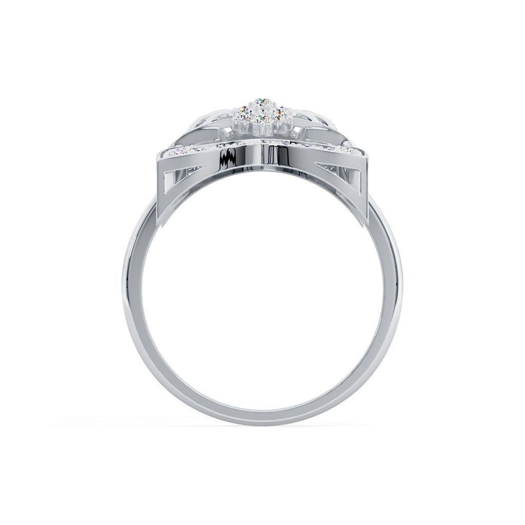 Mist Solitaire Ring