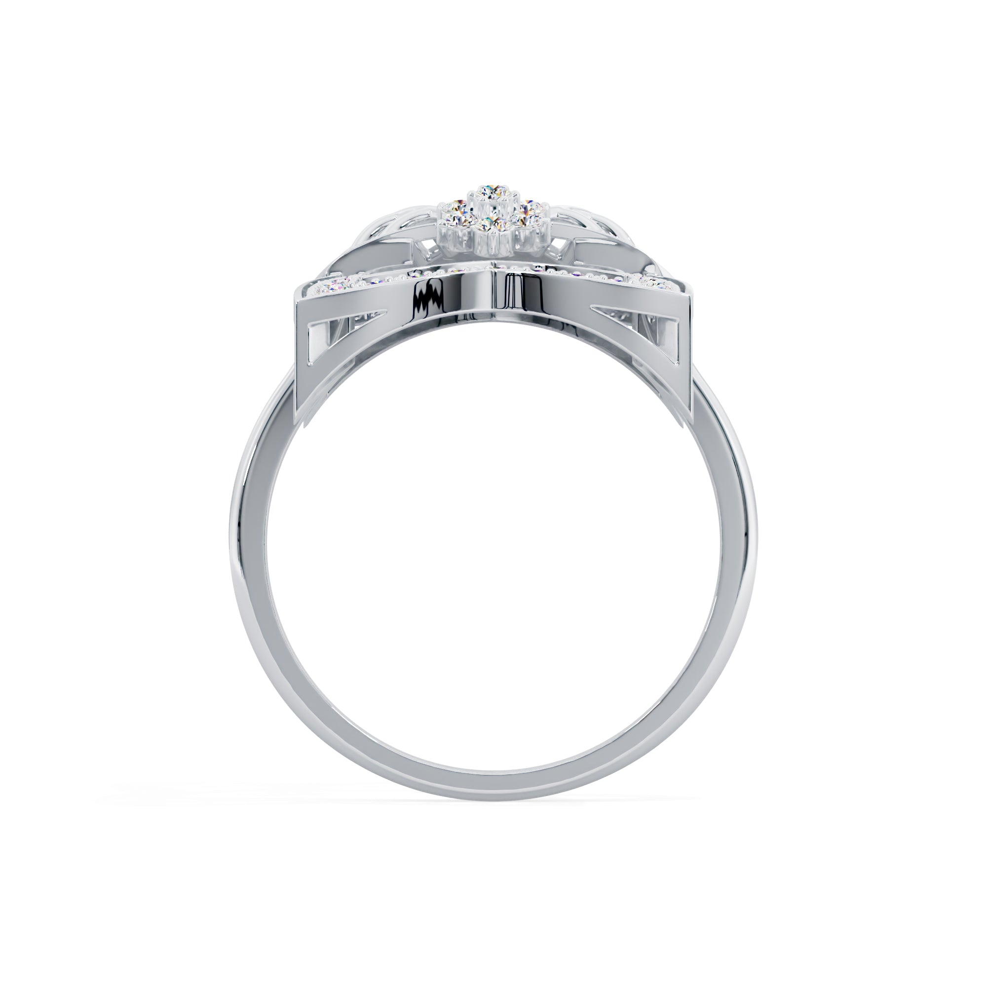 Mist Solitaire Ring