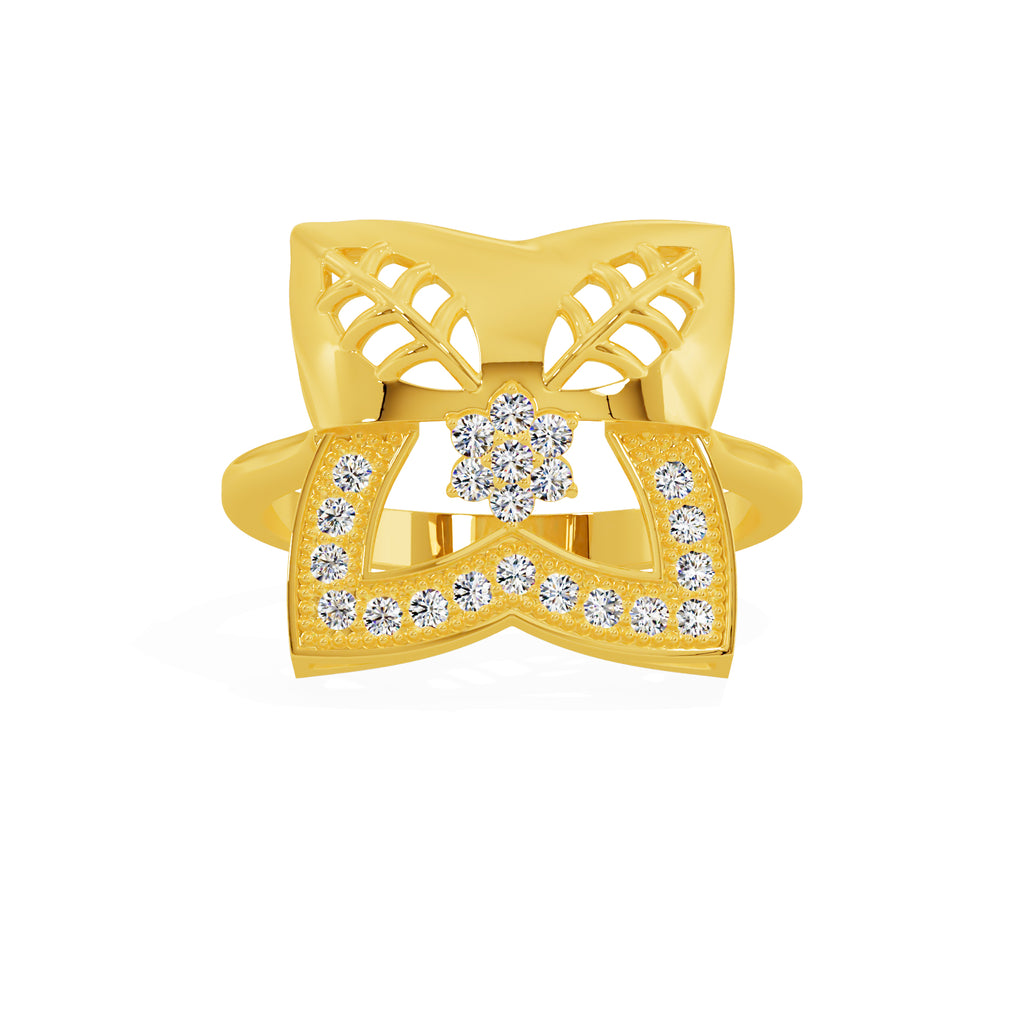 Mist Solitaire Ring
