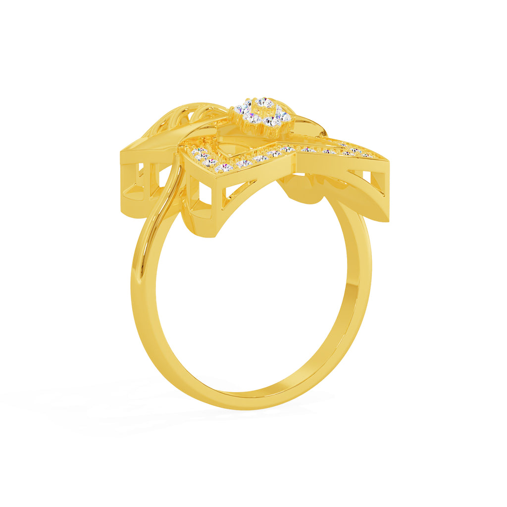 Mist Solitaire Ring