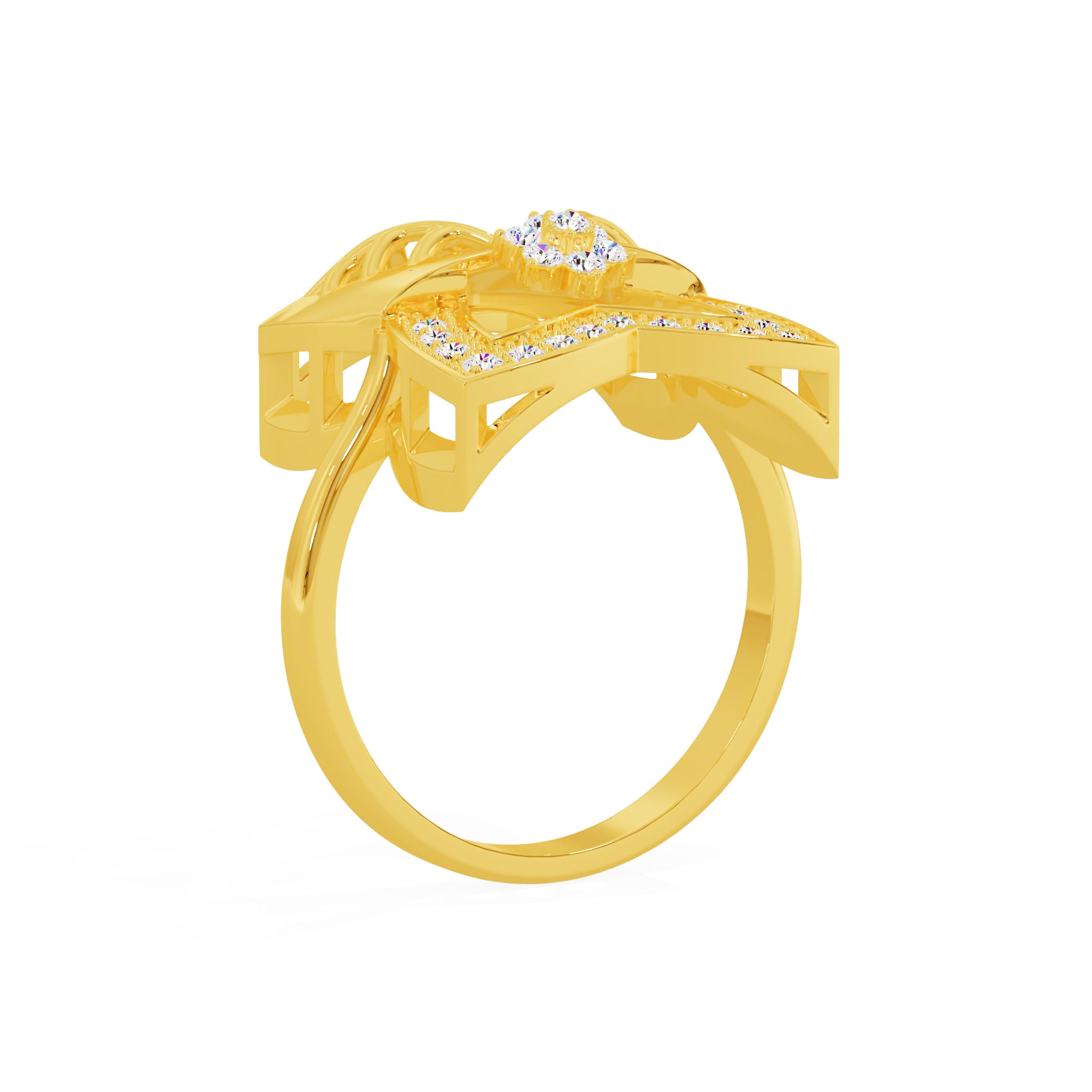 Mist Solitaire Ring