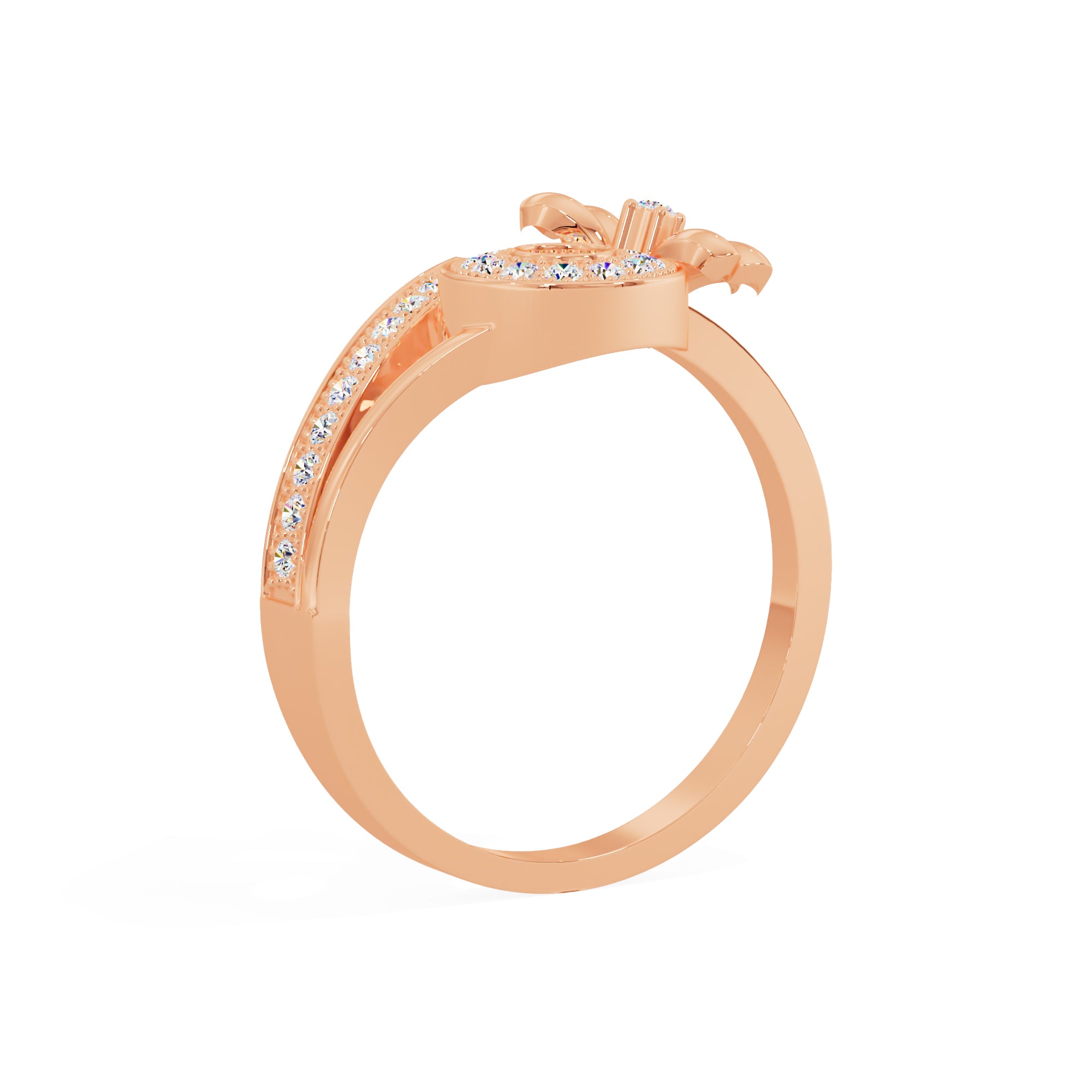 Blush Crest Ring