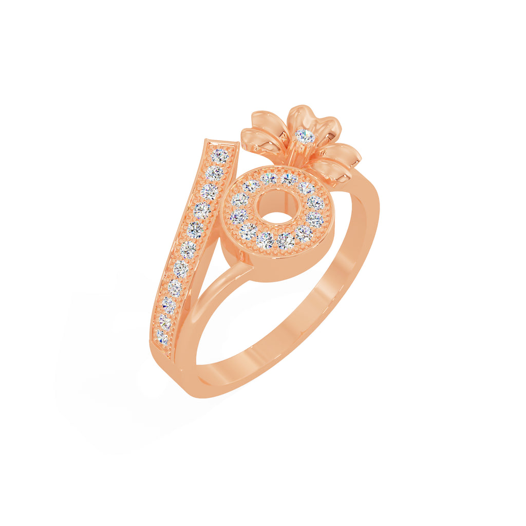Blush Crest Ring