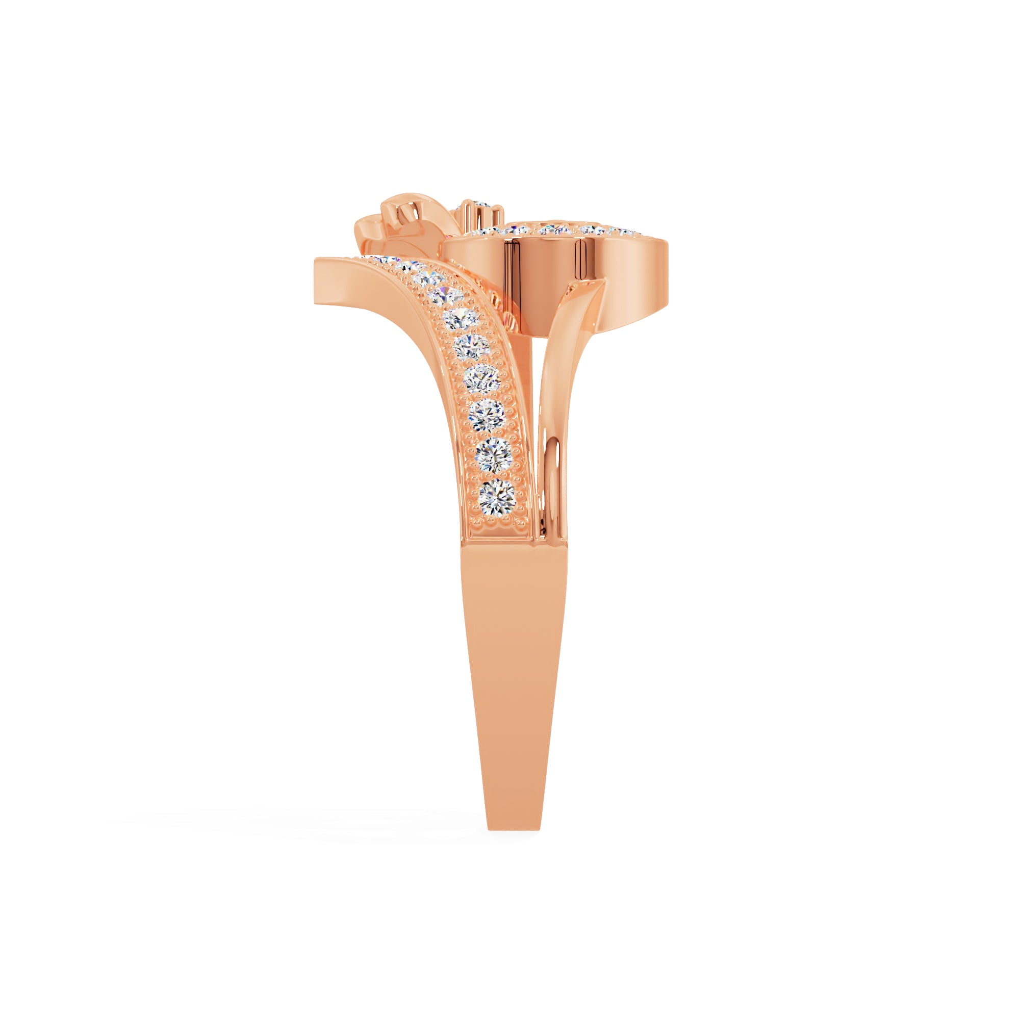 Blush Crest Ring