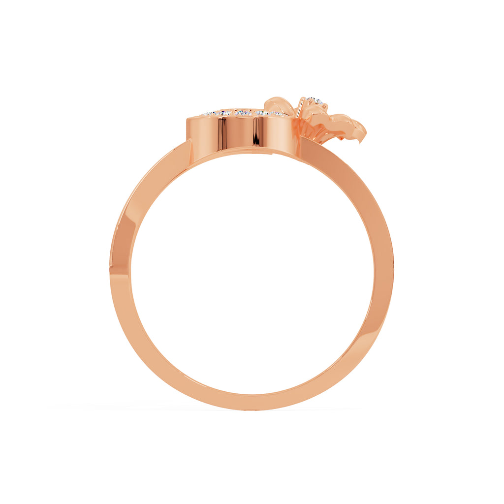 Blush Crest Ring