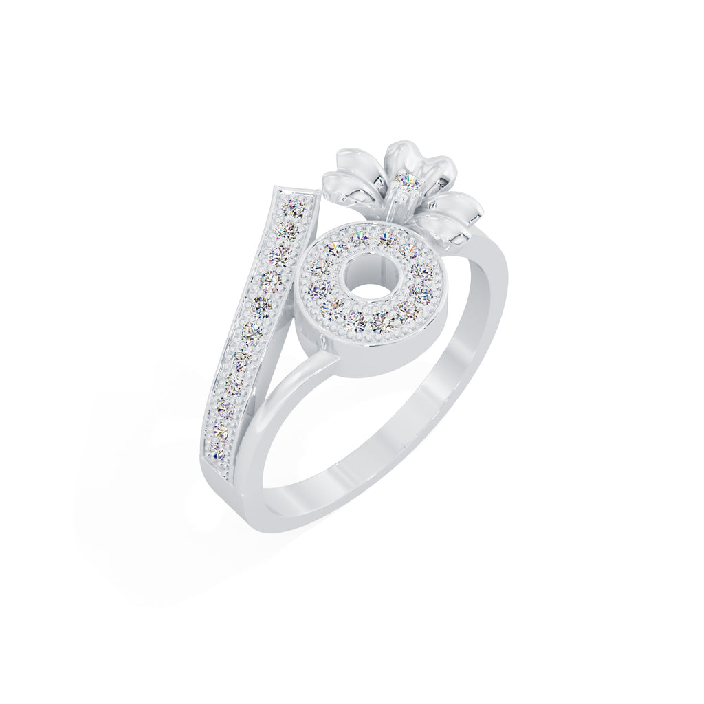 Blush Crest Ring