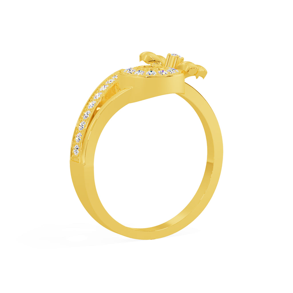 Blush Crest Ring