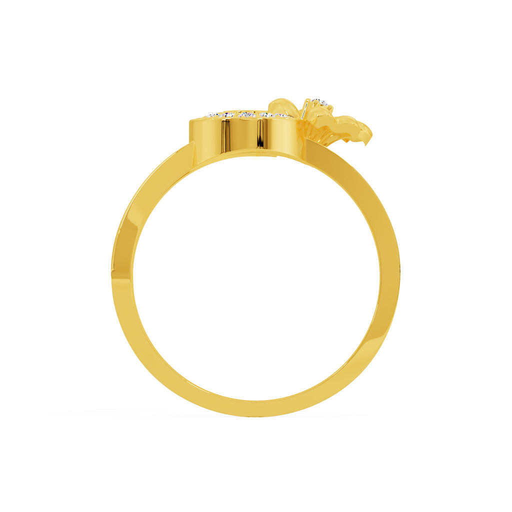 Blush Crest Ring