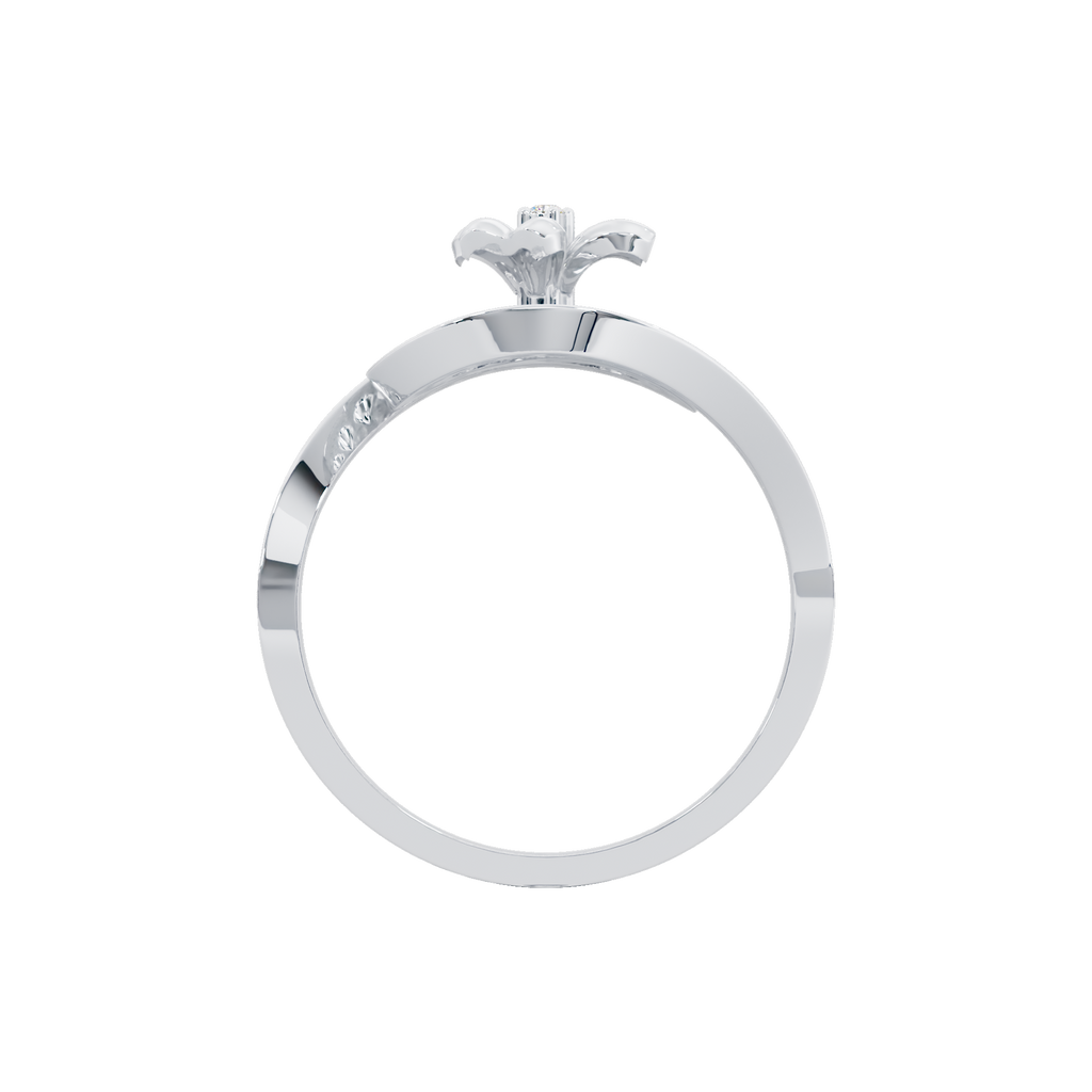 Orchid Crown Ring