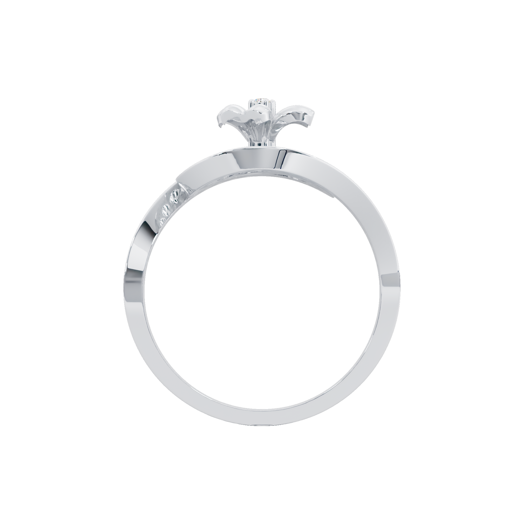 Orchid Crown Ring