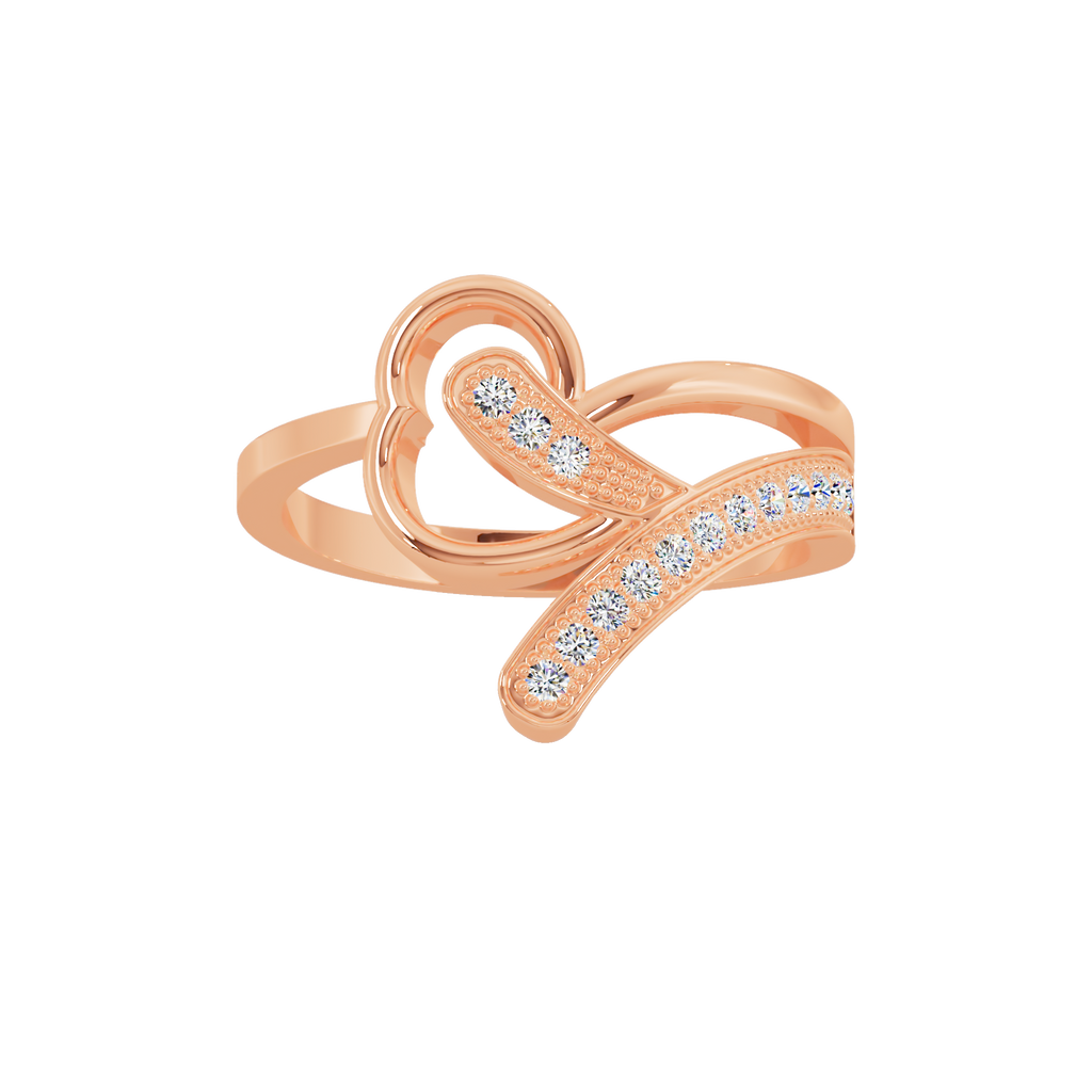 Clover Halo Ring