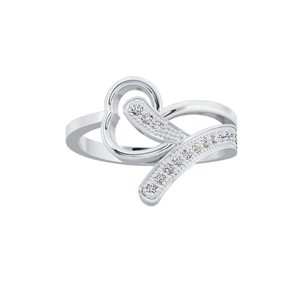 Clover Halo Ring