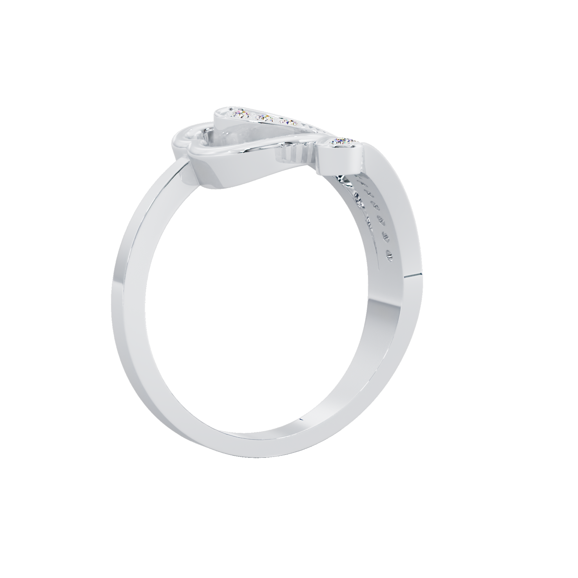 Clover Halo Ring